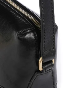 Iolanda Umhängetasche fein genarbtes Rindsleder schwarz