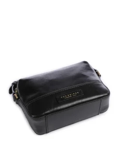 Iolanda Umhängetasche fein genarbtes Rindsleder schwarz