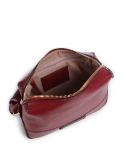 Iolanda Umhängetasche fein genarbtes Rindsleder dunkelrot