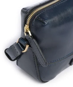 Iolanda Umhängetasche fein genarbtes Rindsleder dunkelblau