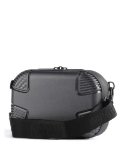 IP1 Mini Umhängetasche recyceltes Polypropylen dunkelgrau