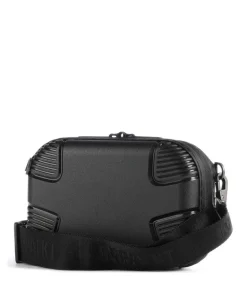 IP1 Mini Umhängetasche recyceltes Polypropylen schwarz