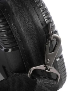 IP1 Mini Umhängetasche recyceltes Polypropylen schwarz