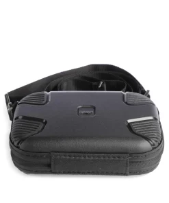 IP1 Mini Umhängetasche recyceltes Polypropylen schwarz