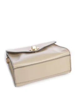 Irene Umhängetasche fein genarbtes Rindsleder beige