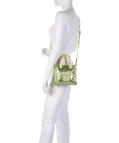 Iris Metallic S Umhängetasche Lederimitat gelbgrün