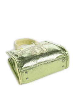 Iris Metallic S Umhängetasche Lederimitat gelbgrün