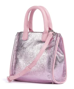Iris Metallic S Umhängetasche Lederimitat pink