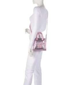 Iris Metallic S Umhängetasche Lederimitat pink