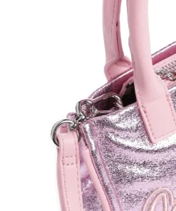 Iris Metallic S Umhängetasche Lederimitat pink
