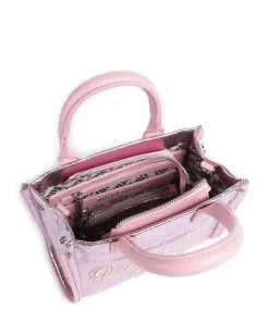 Iris Metallic S Umhängetasche Lederimitat pink