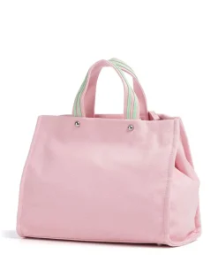 Iris Patch Canvas M Handtasche Canvas rosa