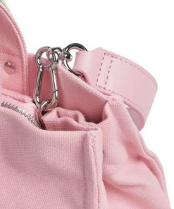 Iris Patch Canvas M Handtasche Canvas rosa