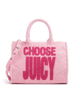 Iris Toweling M Handtasche Polyester, Baumwolle rosa