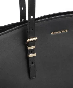 Isa Shopper fein genarbtes Leder schwarz