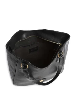 Isadora Shopper genarbtes Rindsleder schwarz