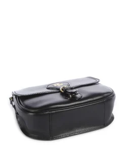Isadora Umhängetasche fein genarbtes Rindsleder schwarz