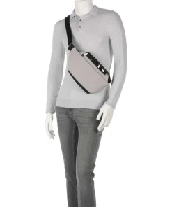 Isarau S Umhängetasche Nylon grau/schwarz