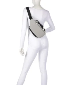 Isarau S Umhängetasche Nylon grau/schwarz