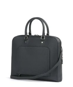 Ivy L Aktentasche 14″ genarbtes Rindsleder dunkelblau