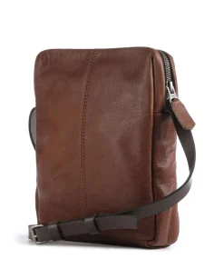 Ivy lane Umhängetasche fein genarbtes Rindsleder cognac