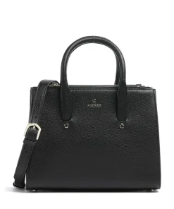 Ivy M Handtasche genarbtes Rindsleder schwarz