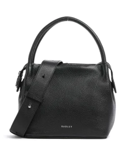 Ivydale Road Handtasche genarbtes Rindsleder schwarz