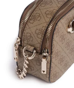 Izzy Umhängetasche Lederimitat braun