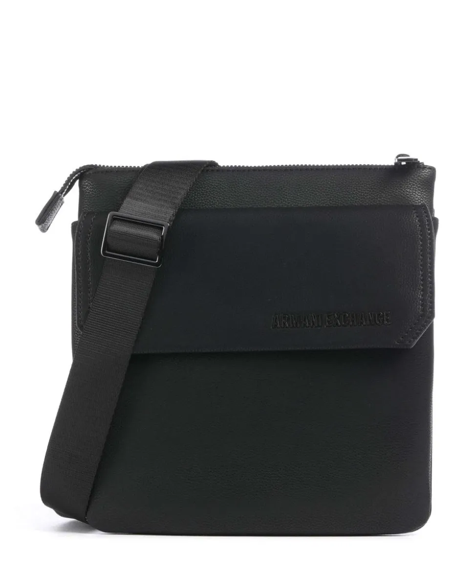 Jacques Umhängetasche Lederimitat schwarz