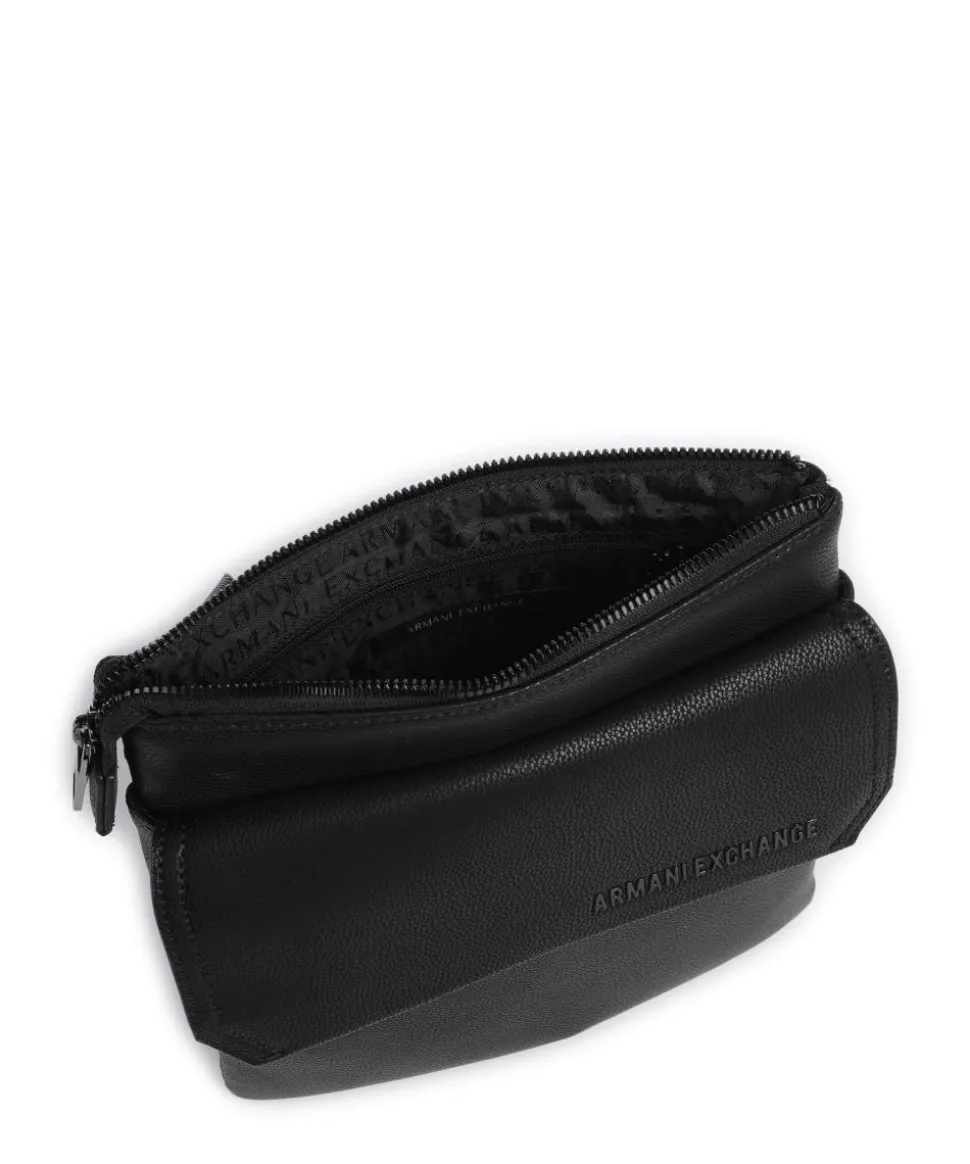 Jacques Umhängetasche Lederimitat schwarz