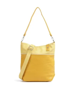 Jana J12 Beuteltasche Lederimitat gelb