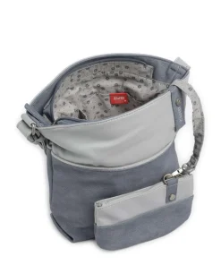 Jana J10 Schultertasche Lederimitat blau