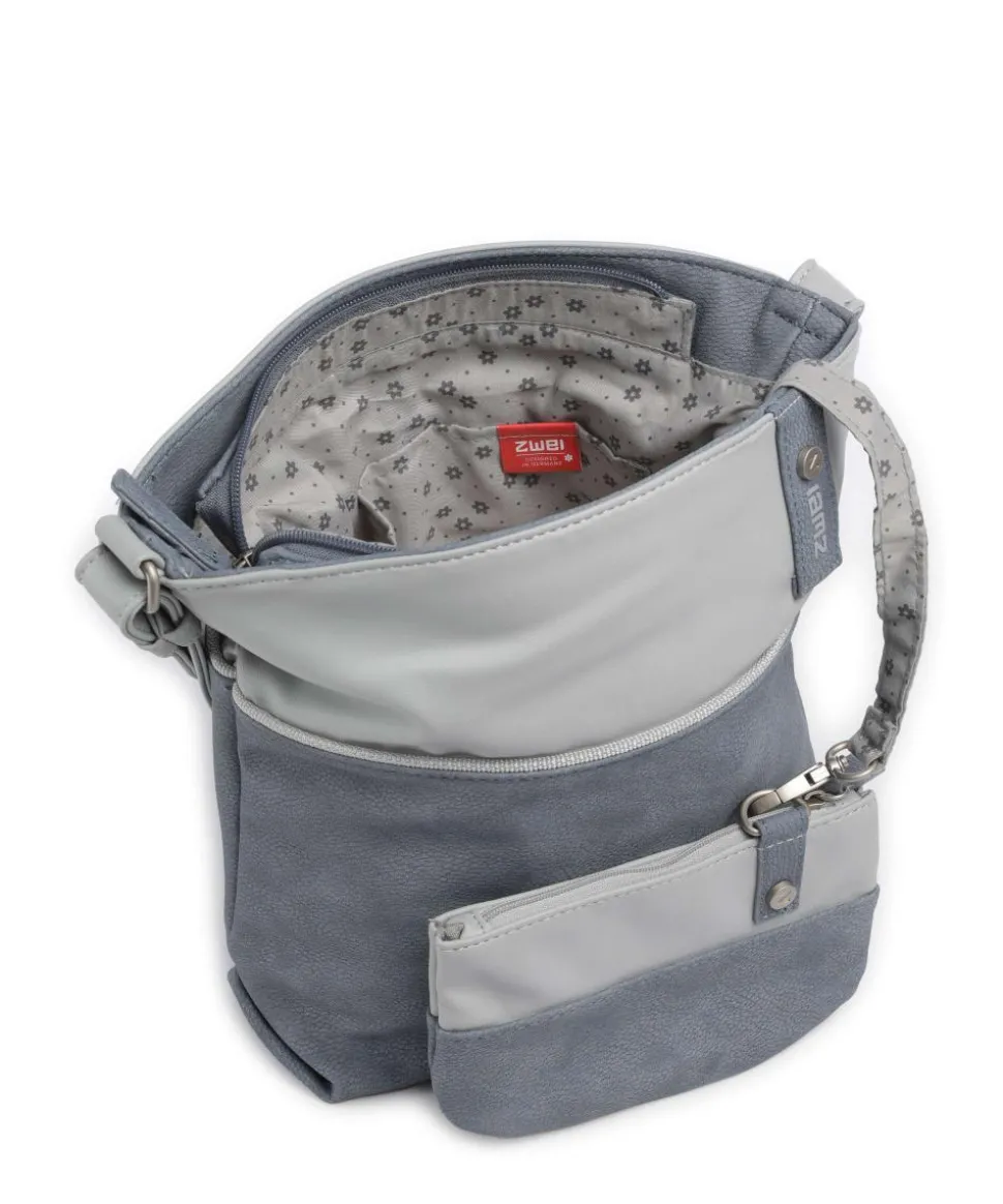 Jana J10 Schultertasche Lederimitat blau
