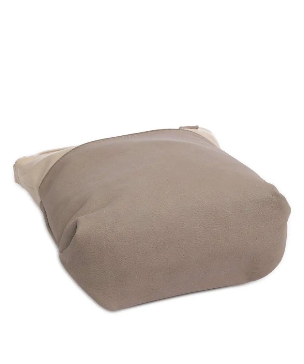 Jana J10 Schultertasche Lederimitat beige