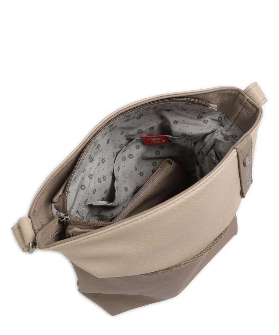 Jana J10 Schultertasche Lederimitat beige