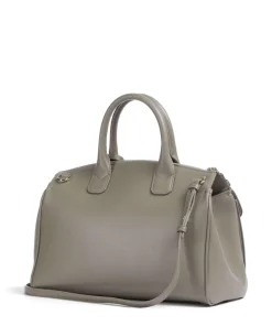 Jane L Handtasche Lederimitat taupe