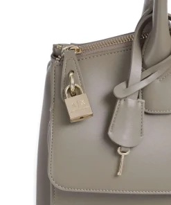Jane L Handtasche Lederimitat taupe