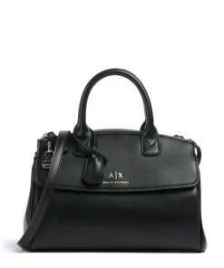 Jane M Handtasche Lederimitat schwarz