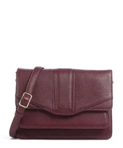 Jane Umhängetasche genarbtes Rindsleder bordeaux