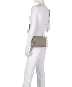 Jane Umhängetasche Lederimitat taupe