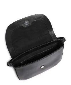 Jane Umhängetasche Rindsleder schwarz