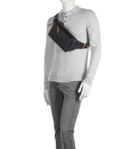 Japan Himeji Gürteltasche Canvas dunkelblau