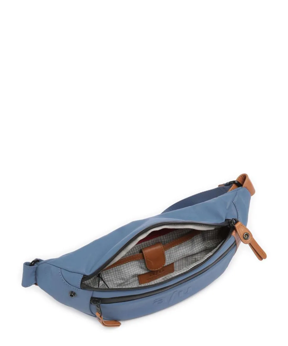 Japan Ichikawa Gürteltasche Canvas blau