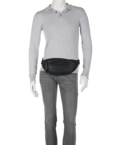 Japan Ichikawa Gürteltasche Canvas schwarz