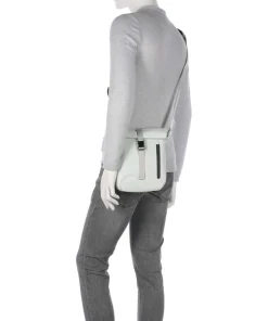 Japan RE Kuji RE Umhängetasche recyceltes Nylon hellgrau