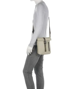 Japan RE Kuji RE Umhängetasche recyceltes Nylon beige