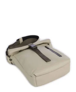 Japan RE Kuji RE Umhängetasche recyceltes Nylon beige