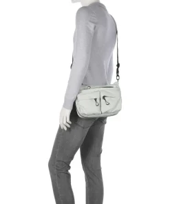 Japan RE Lite Mogami RE Umhängetasche recyceltes Nylon hellgrau