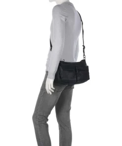 Japan RE Lite Mogami RE Umhängetasche recyceltes Nylon schwarz