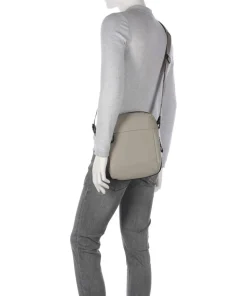 Japan RE Oyabe RE Umhängetasche recyceltes Nylon grau